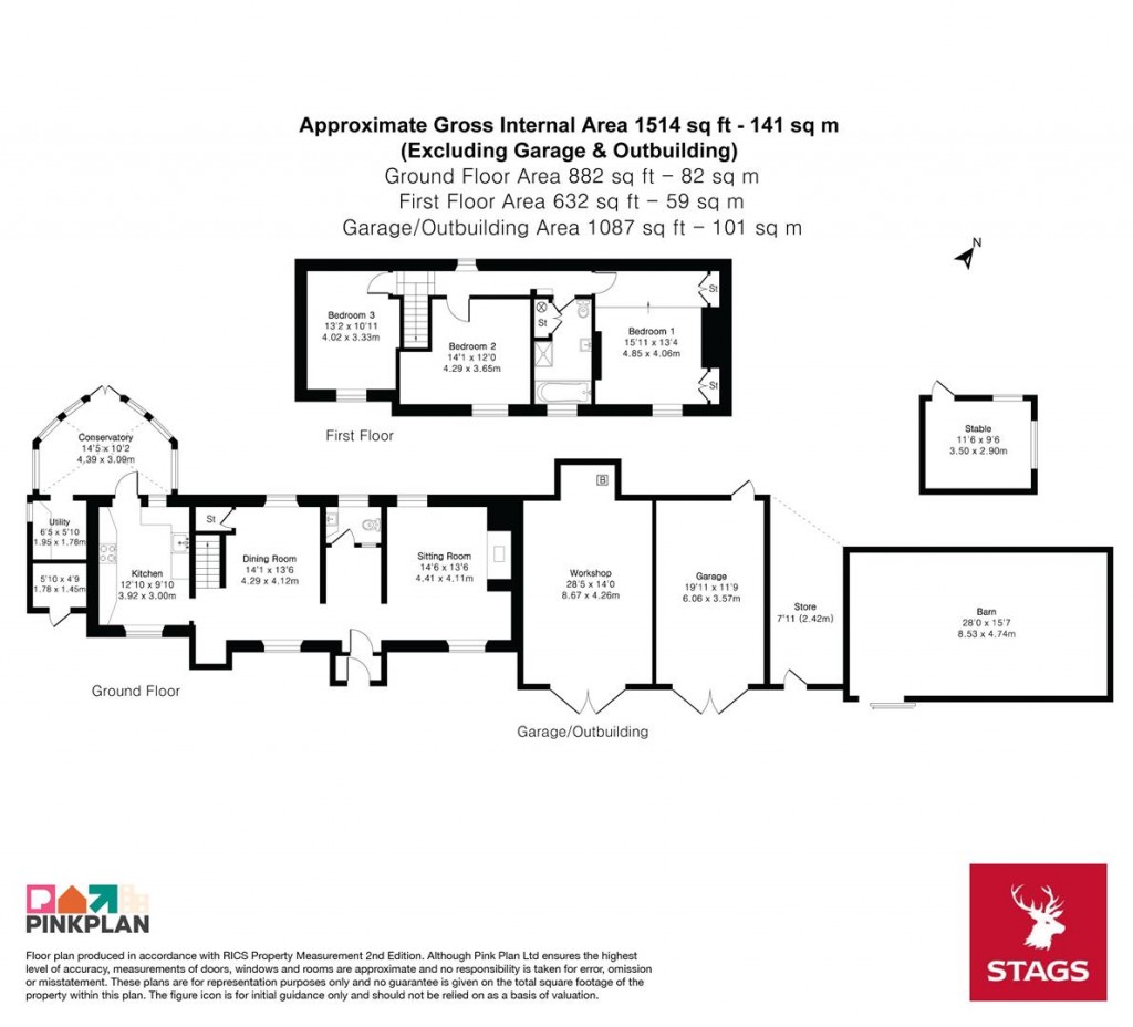 Floorplans For Broadbury, Okehampton