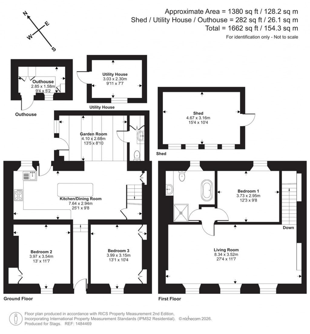 Floorplans For Quay Road, St. Austell