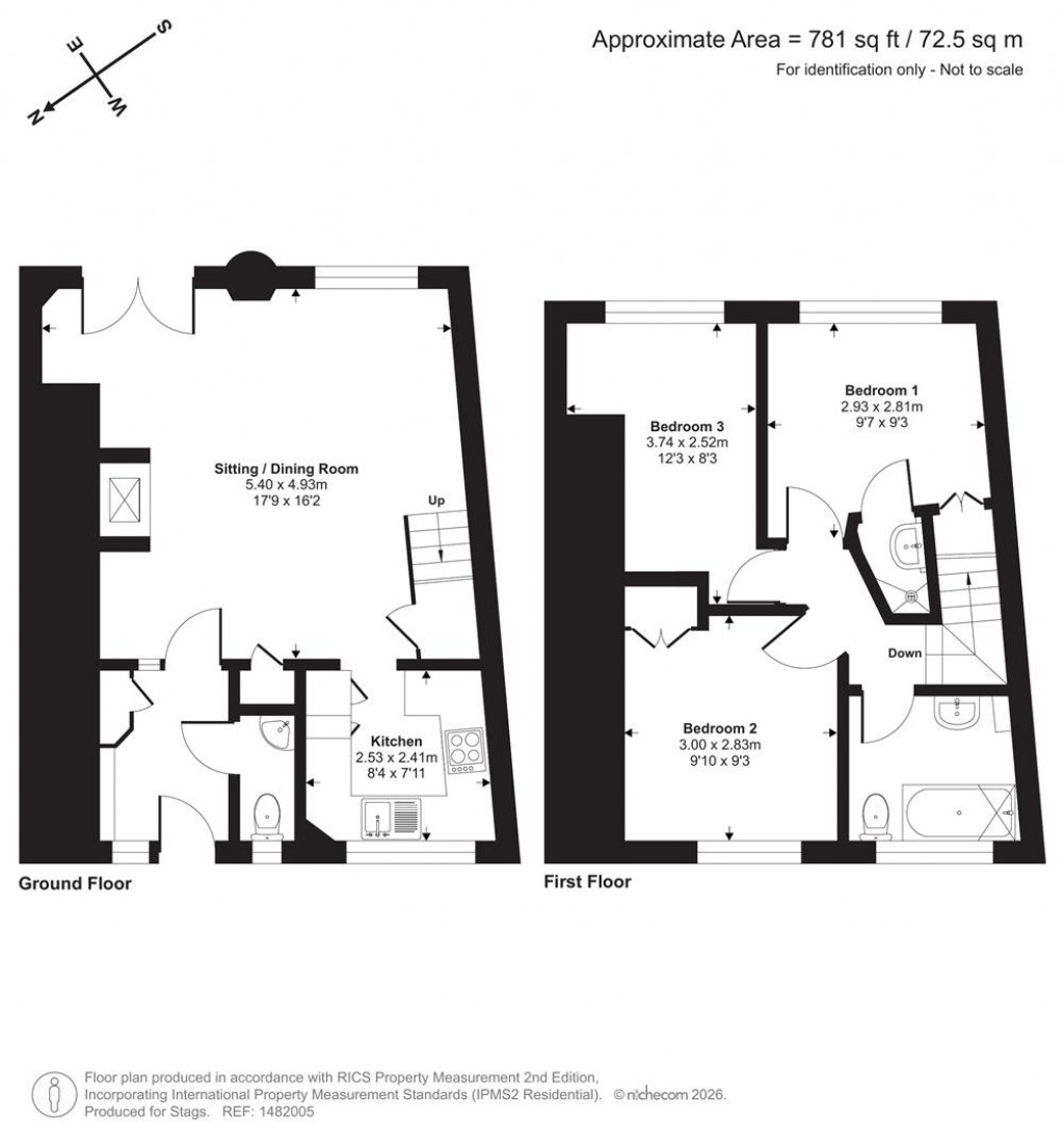 Floorplans For Yalberton Road, Higher Yalberton
