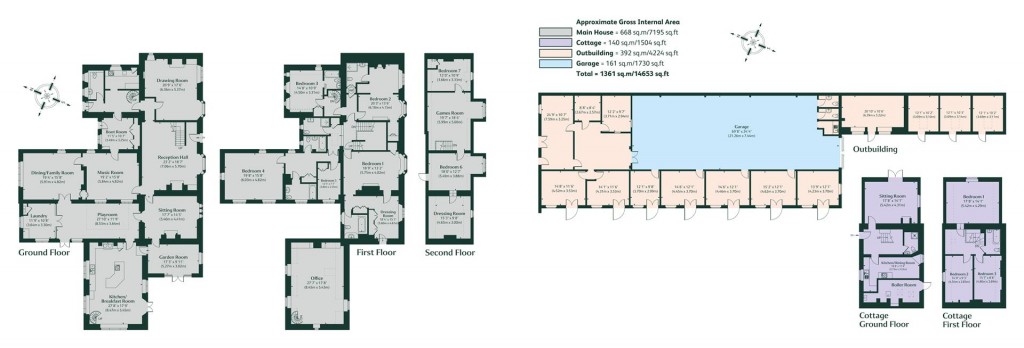 Floorplans For Church Street, Langham, Rutland