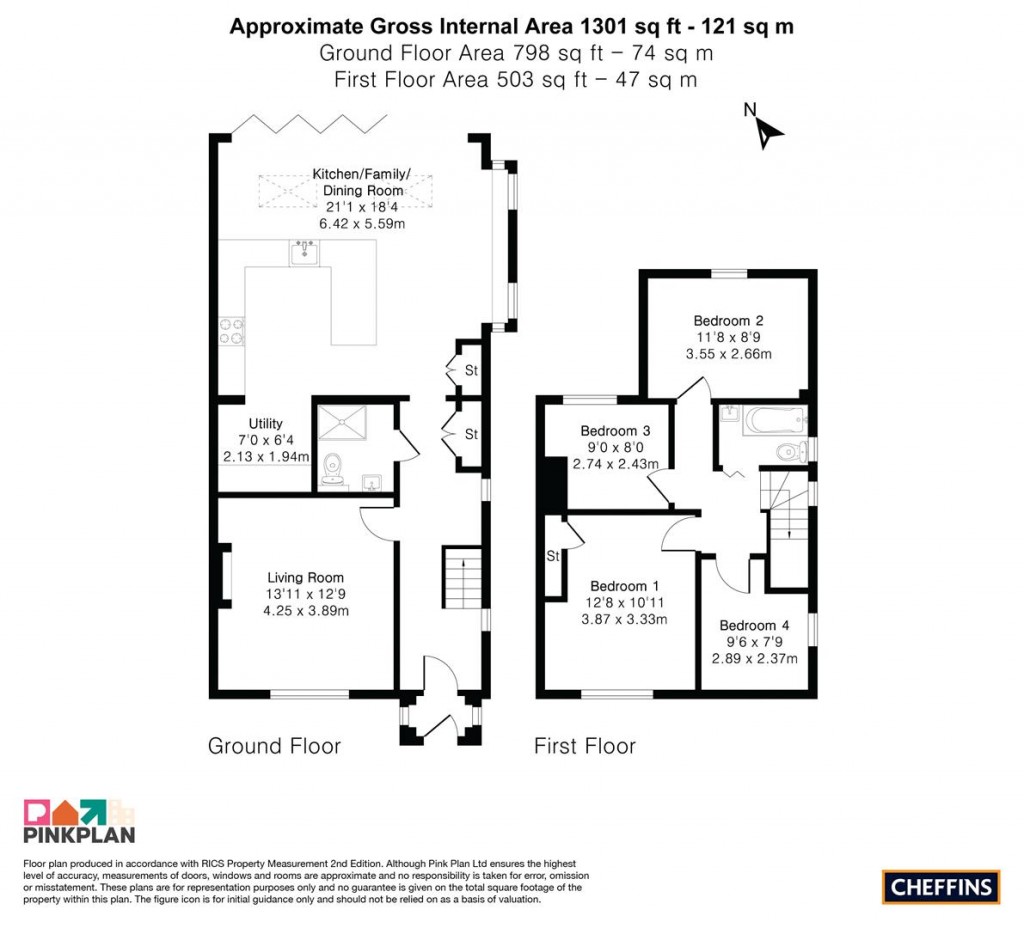 Floorplans For Soham Road, Stuntney, Ely