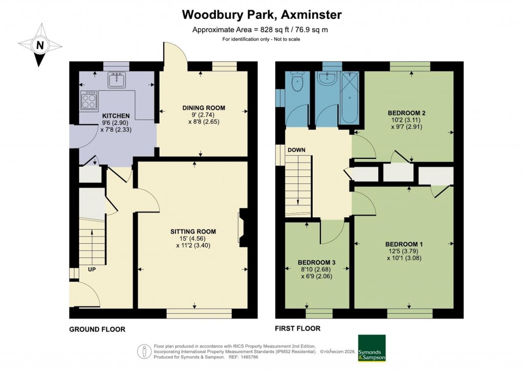 Floorplans For Woodbury Park, Axminster, Devon