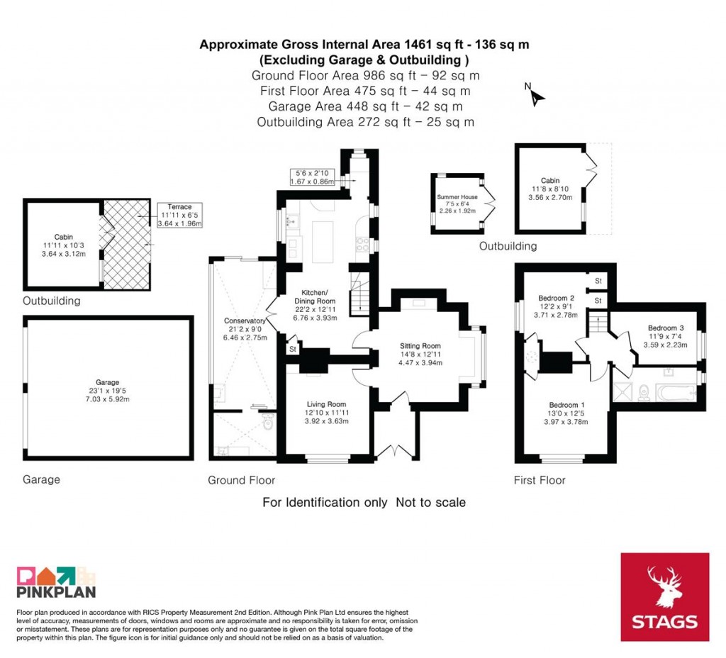 Floorplans For Germansweek, Beaworthy - 2.2 acres in all
