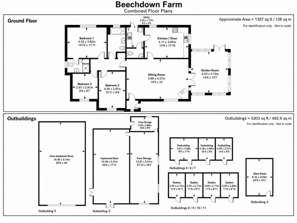 Floorplans For Totnes Road, Paignton