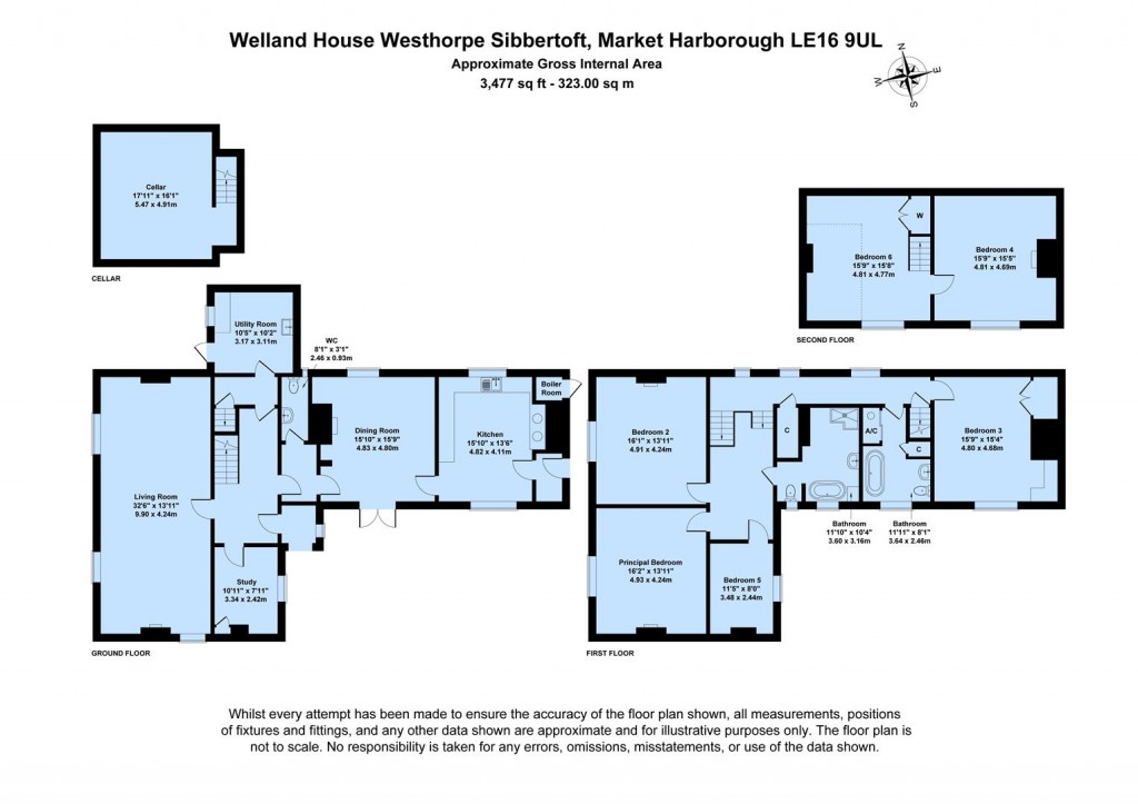 Floorplans For Westhorpe, Sibbertoft, Market Harborough, LE16
