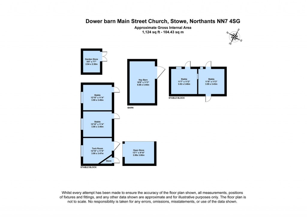 Floorplans For Main Street, Church Stowe, NN7