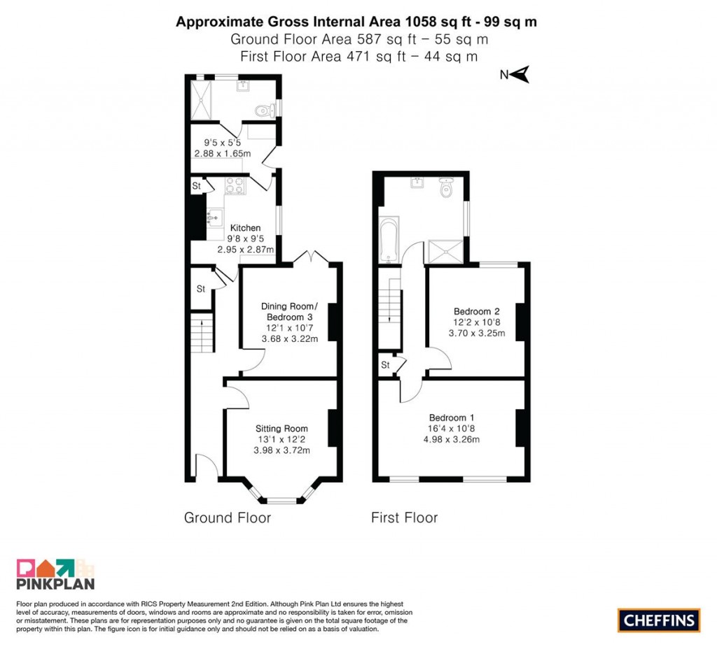 Floorplans For Victoria Park, Cambridge