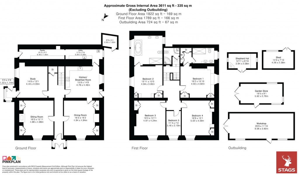Floorplans For Gulworthy, near Tavistock, West Devon - 0.93 acres