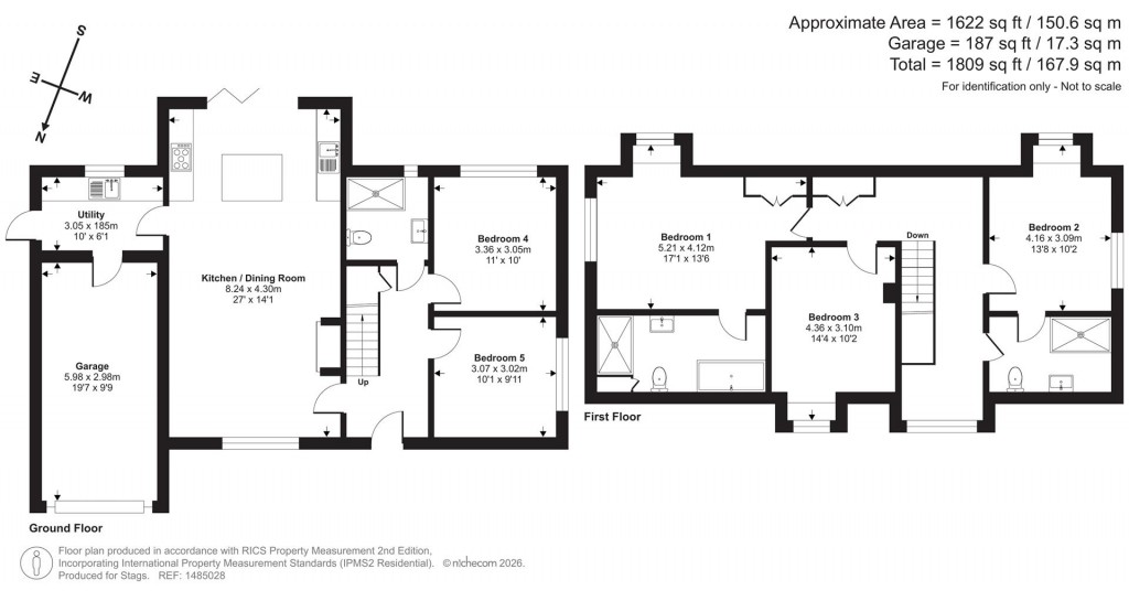 Floorplans For Honnacotts Meadow, Bradworthy, Holsworthy