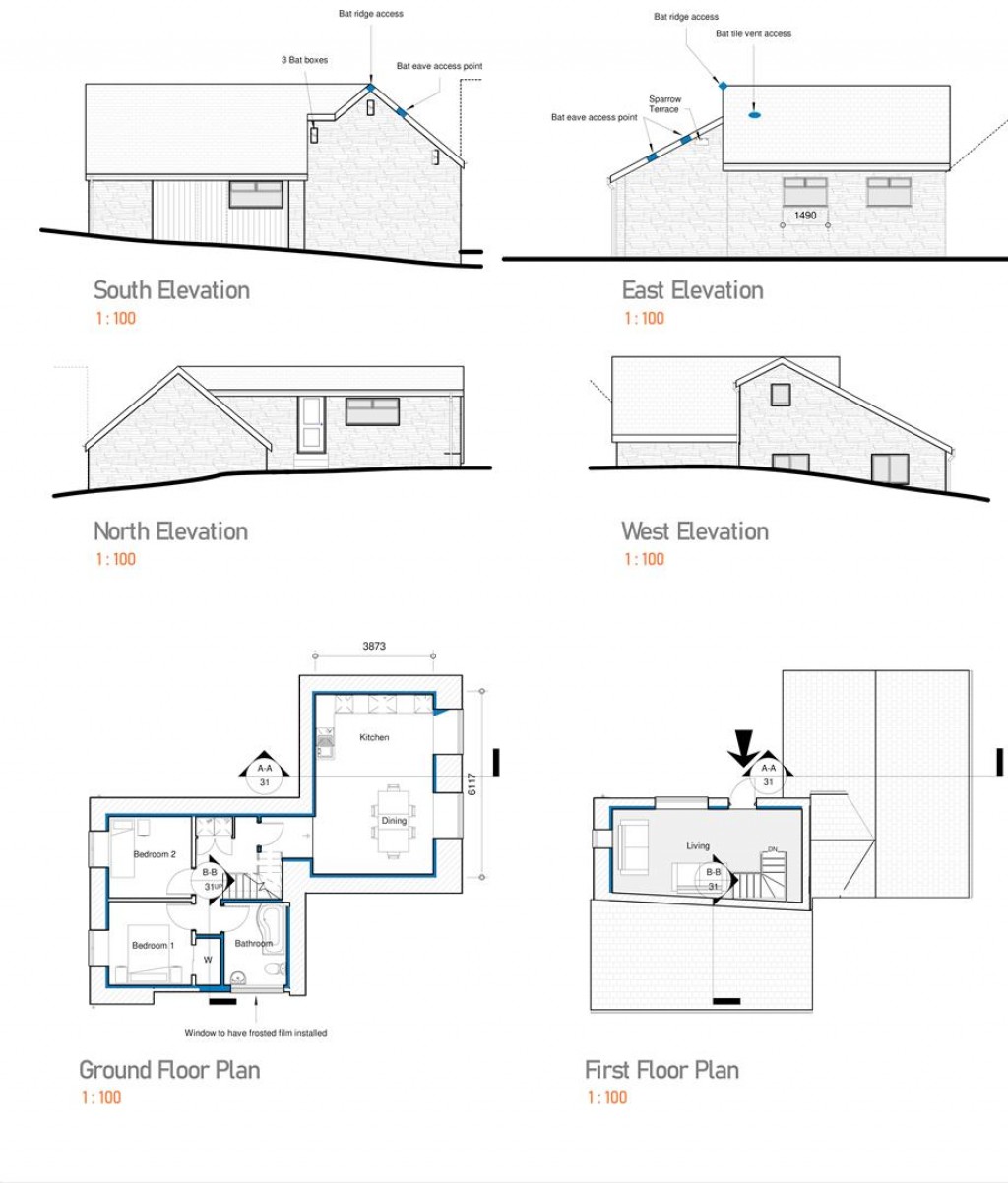 Floorplans For Charles, Brayford, Barnstaple