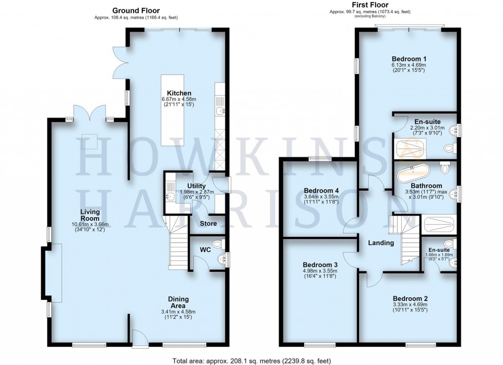 Floorplans For Main Road, Shuttington, B79