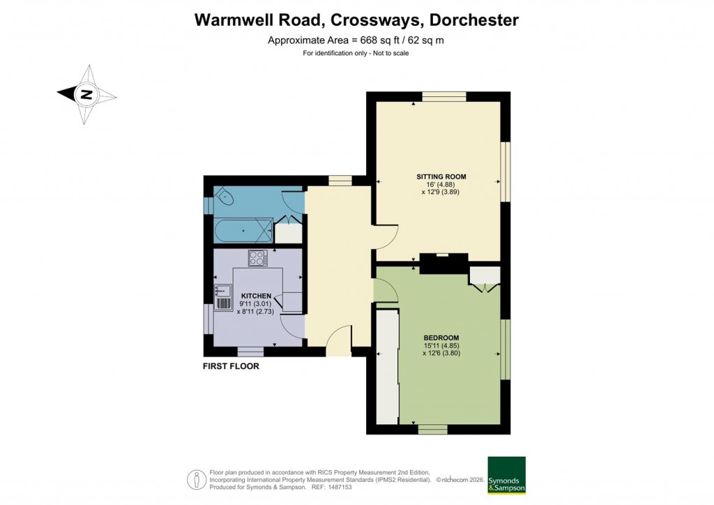 Floorplans For Warmwell Road, Crossways, Dorchester