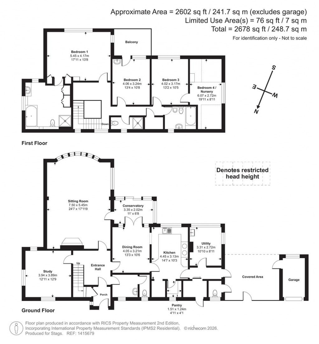 Floorplans For Blundells Avenue, Tiverton