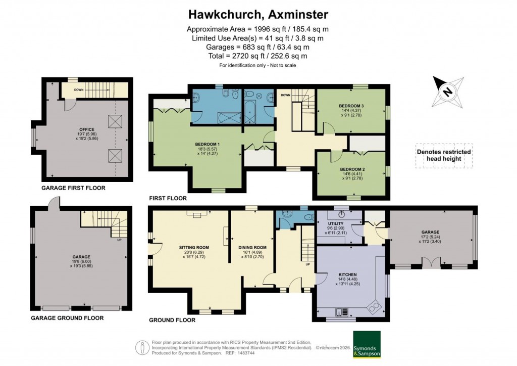 Floorplans For Hawkchurch, Axminster