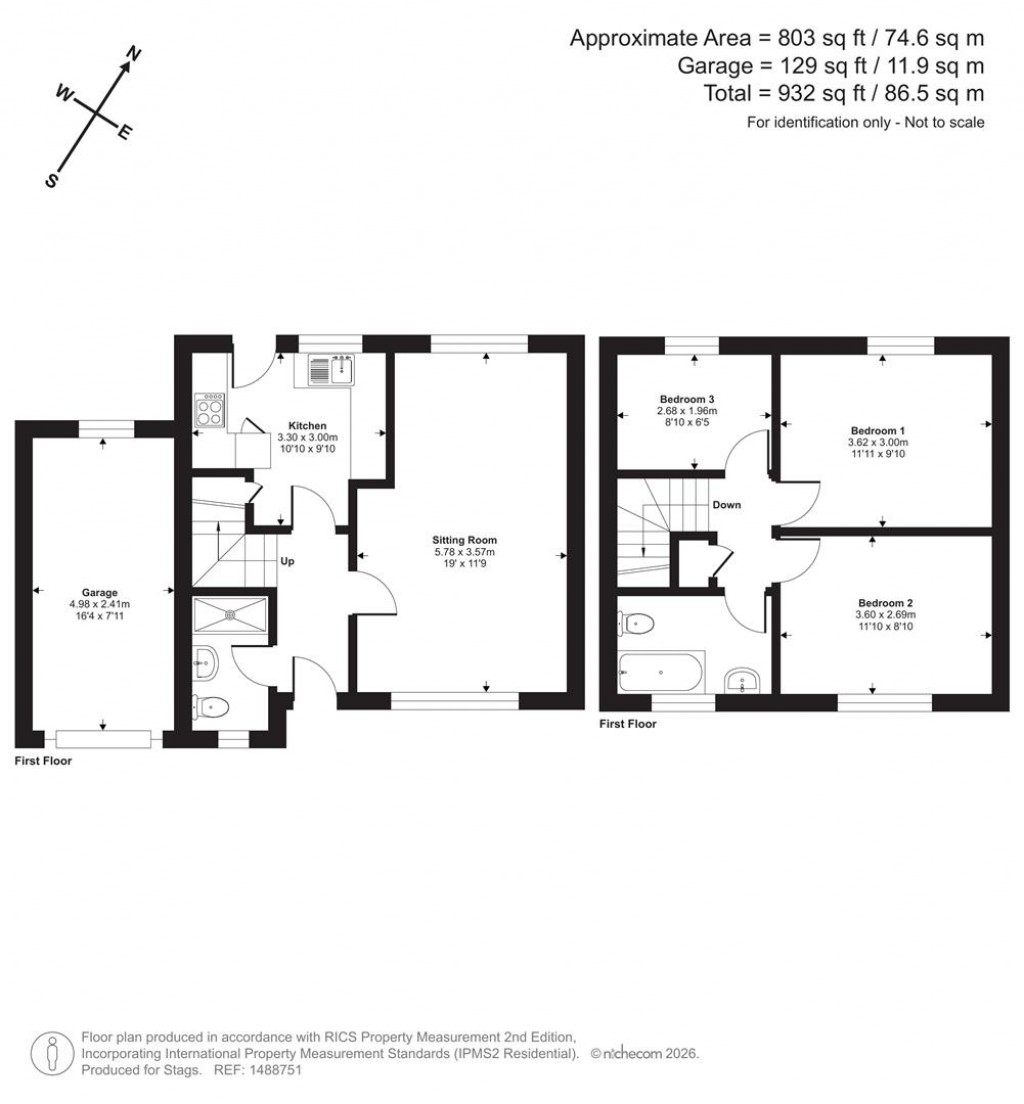 Floorplans For Oak Tree Drive, Barnstaple