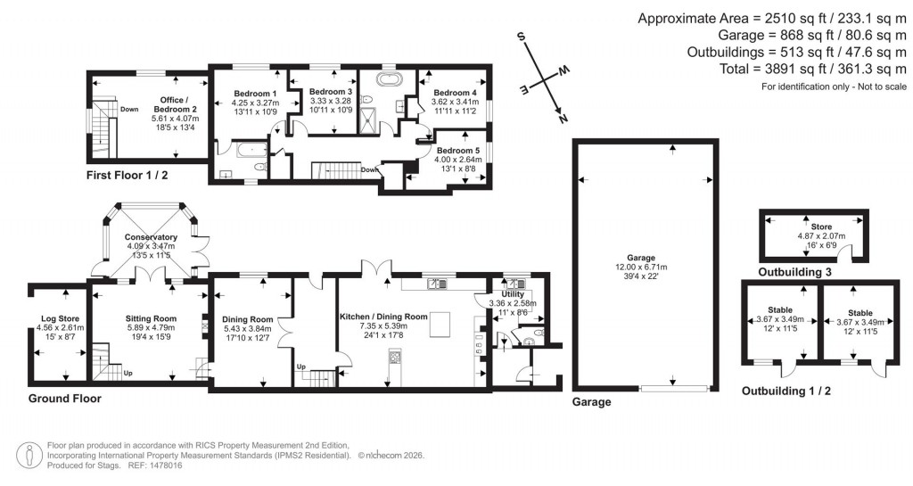 Floorplans For Wonham, Tiverton