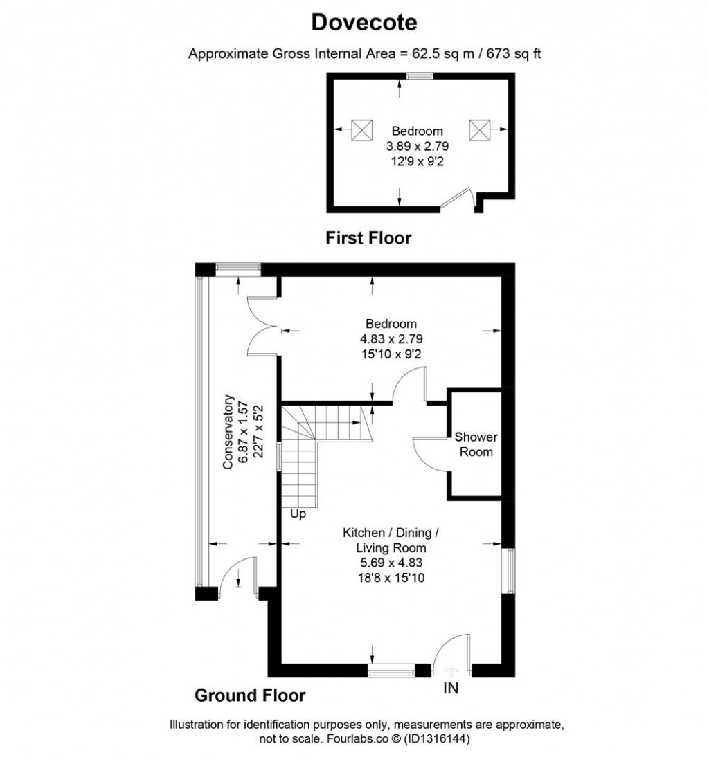 Floorplans For Gorran, St. Austell