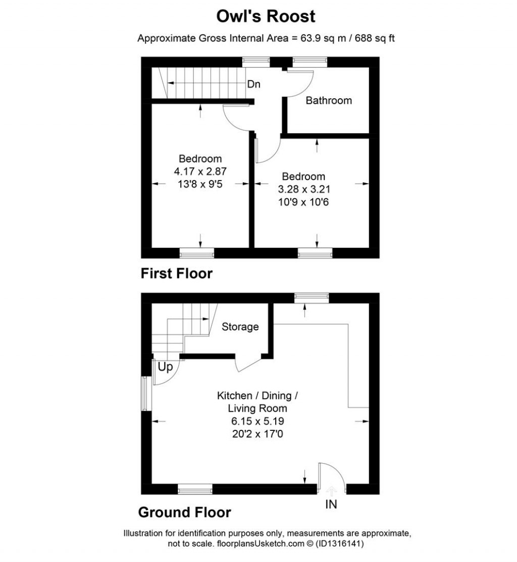 Floorplans For Gorran, St. Austell