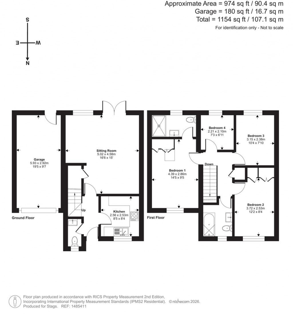 Floorplans For Magnolia Court, Tiverton