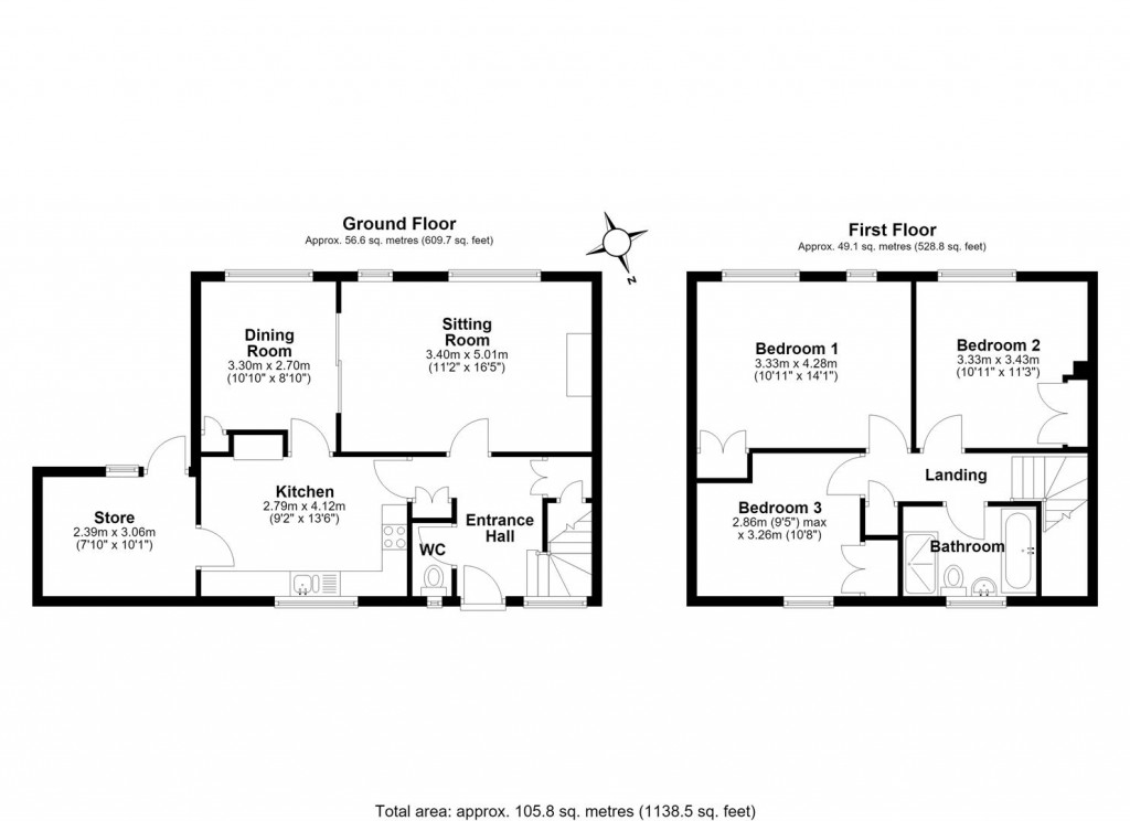 Floorplans For Malborough Park, Kingsbridge