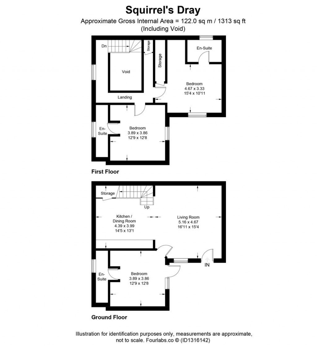 Floorplans For Gorran, St. Austell