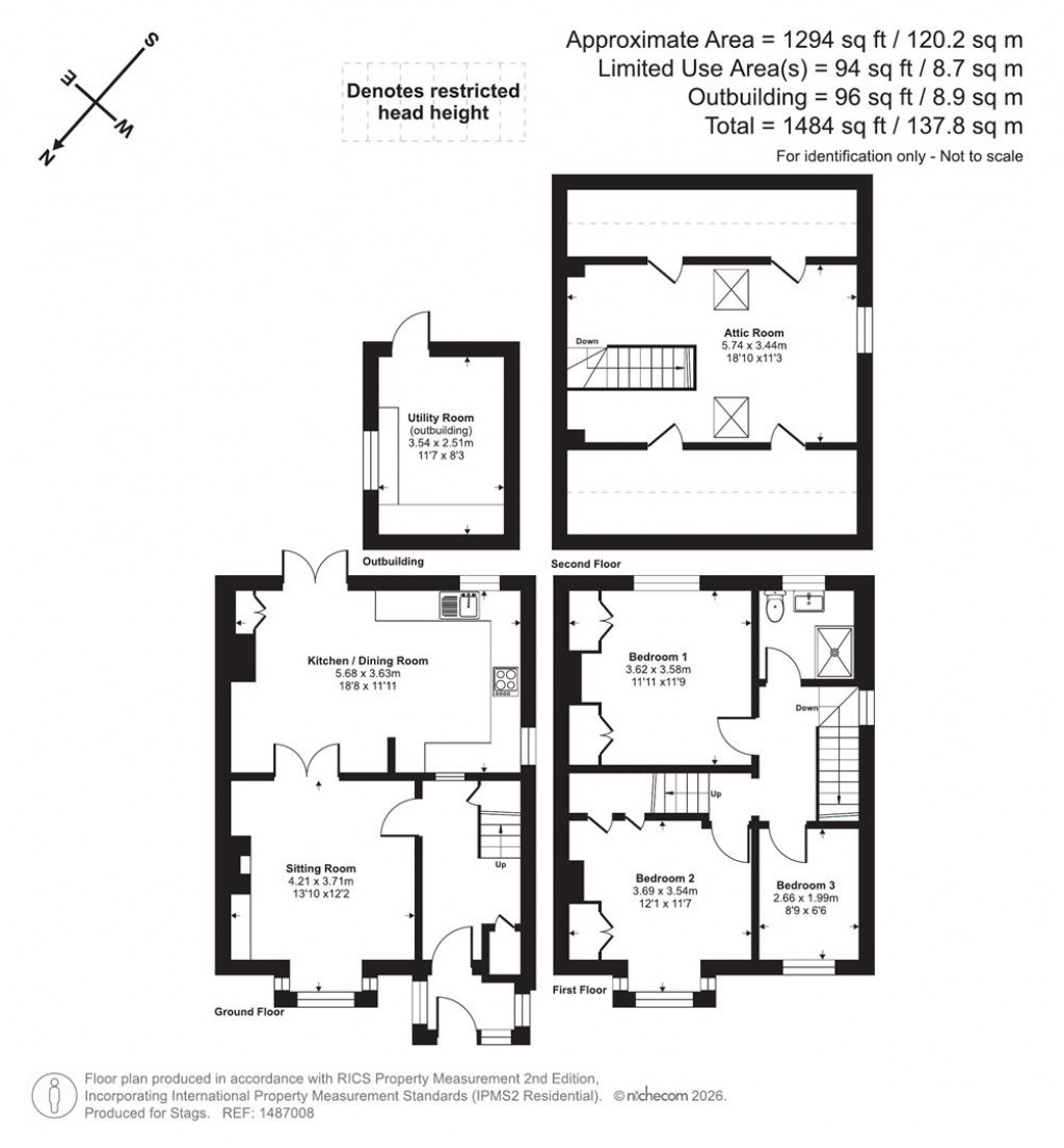 Floorplans For Stentiford Hill, Kingsbridge