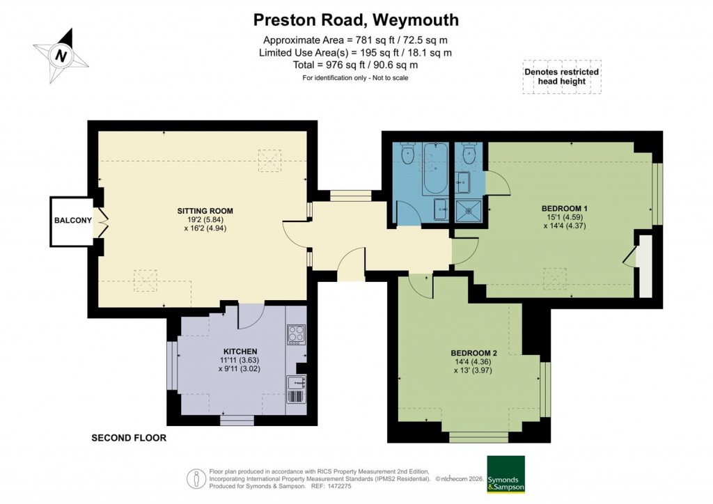 Floorplans For Preston Road, Weymouth