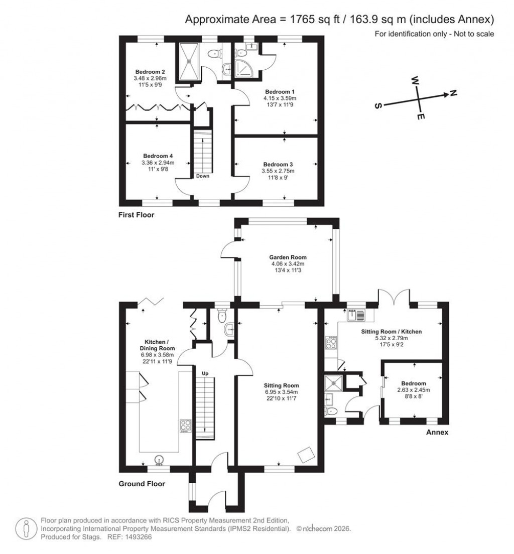 Floorplans For Gundry Road, Bothenhampton, Bridport
