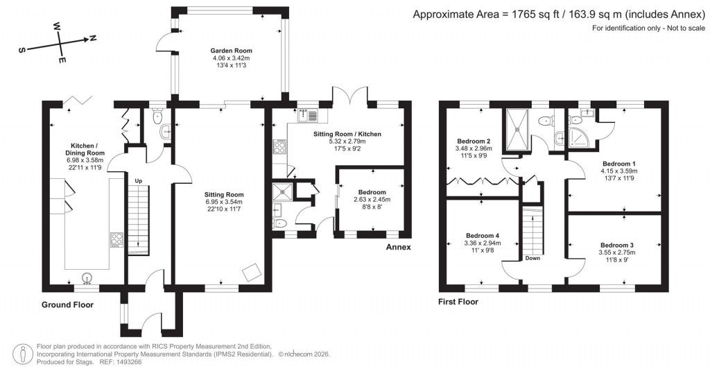 Floorplans For Gundry Road, Bothenhampton, Bridport