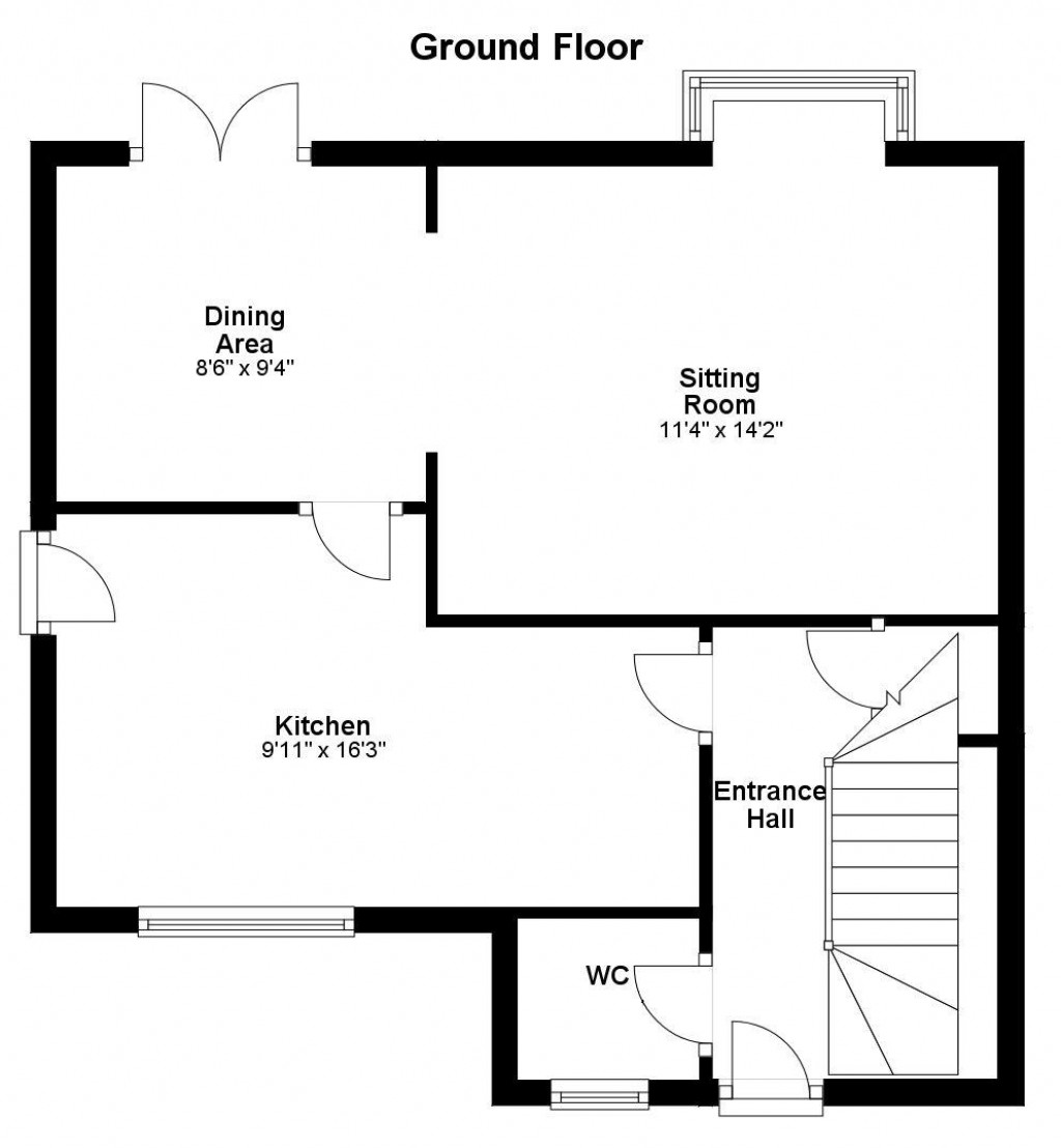 Floorplans For Boleyn Way, Haverhill