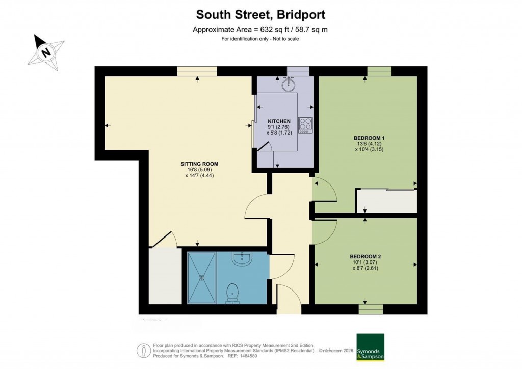 Floorplans For South Street, Bridport