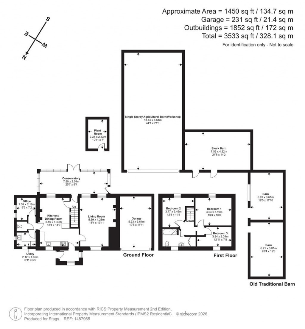 Floorplans For Black Rock, Camborne