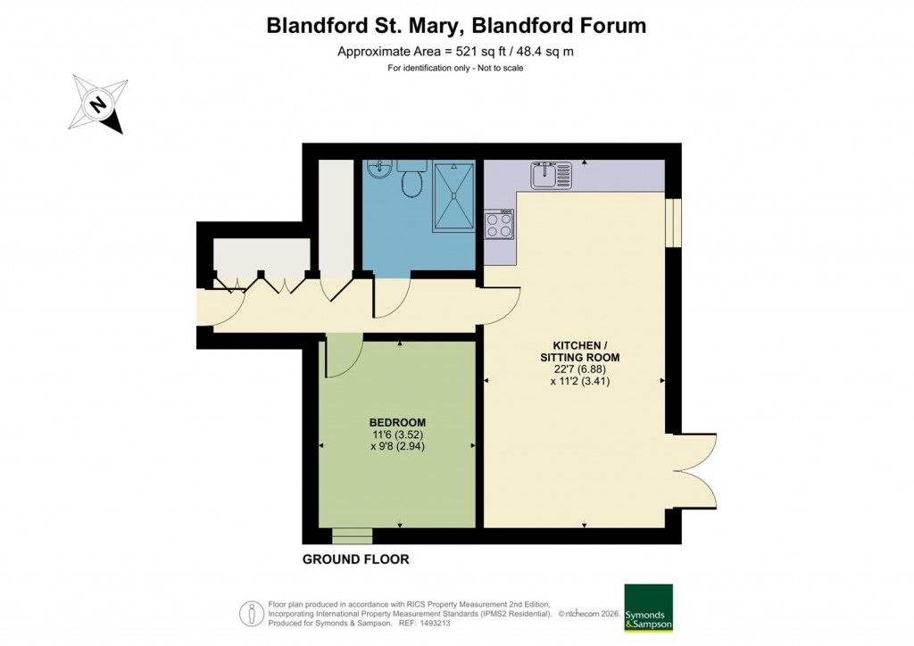 Floorplans For Woodhouse Mews, Blandford St. Mary, Blandford Forum
