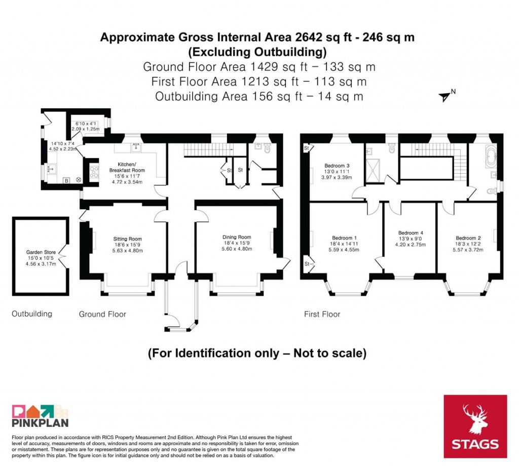 Floorplans For Stourscombe, Launceston