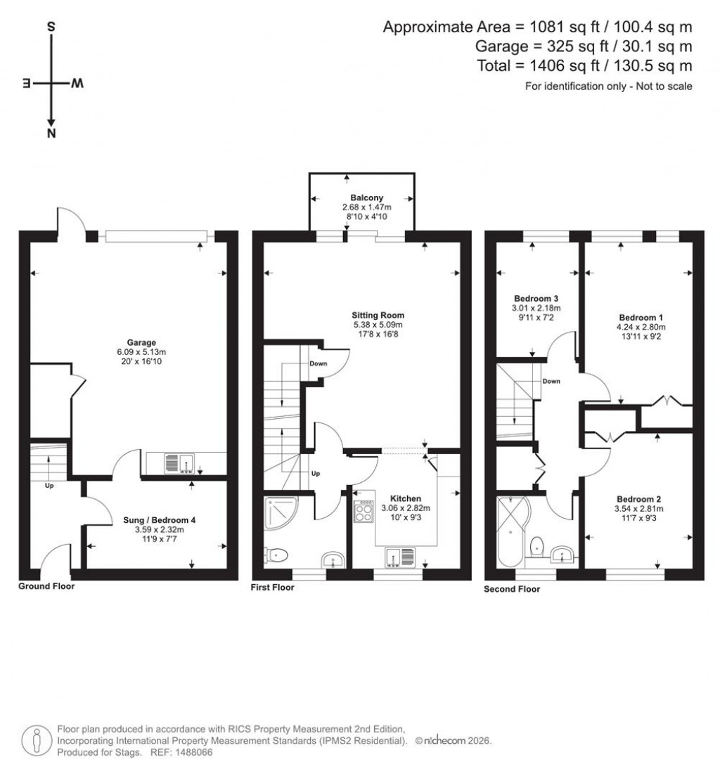 Floorplans For Witheby, Sidmouth