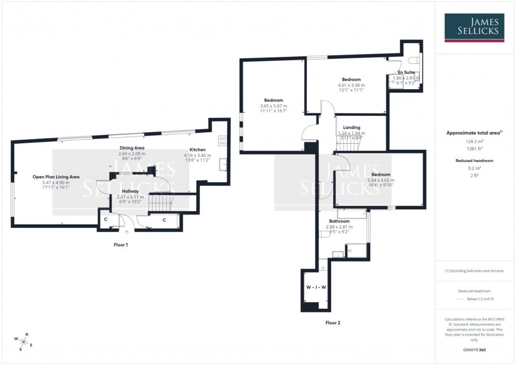 Floorplans For St George's Mill, Wimbledon Street, Leicester