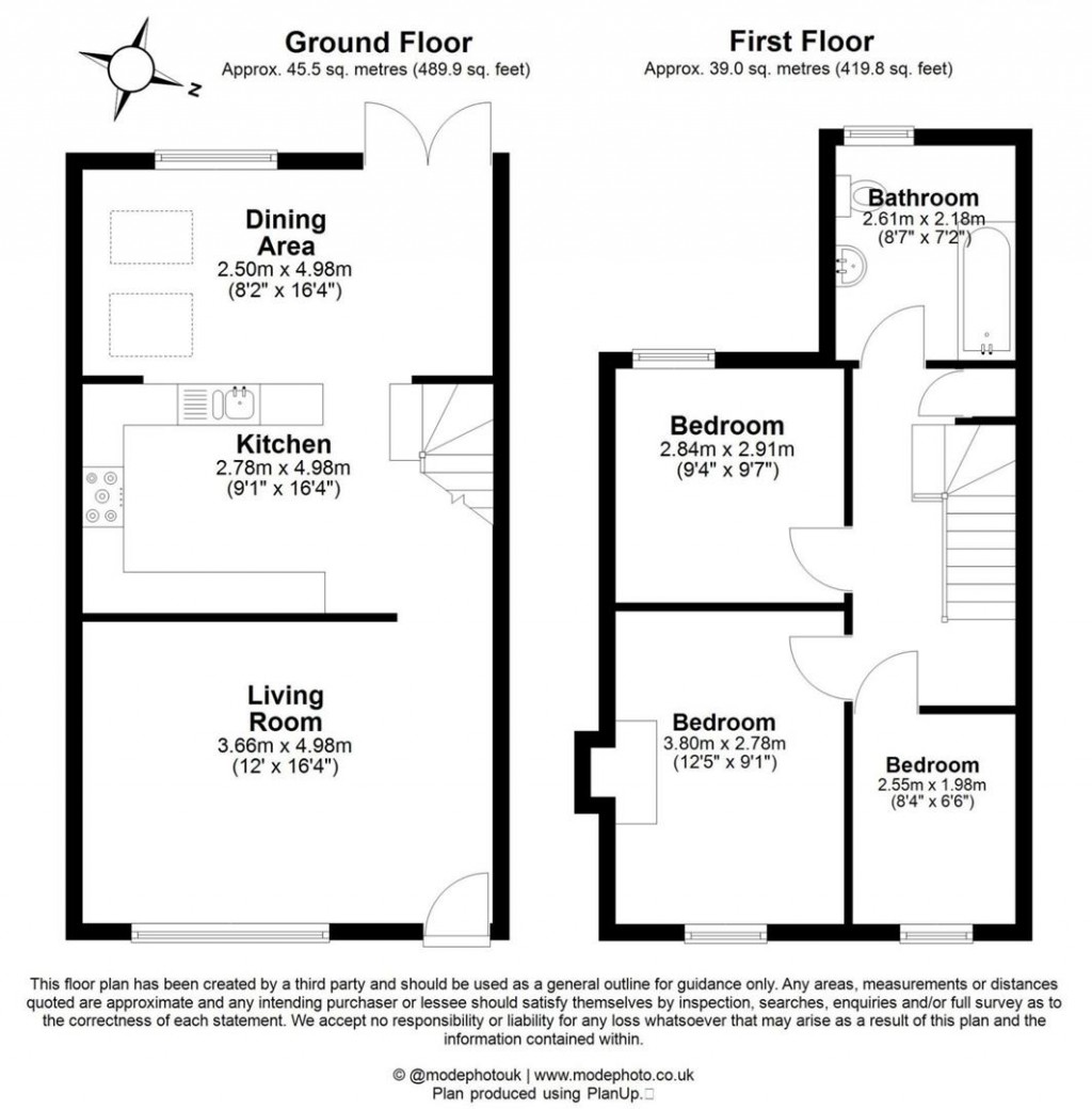 Floorplans For Chapel Street, Exning
