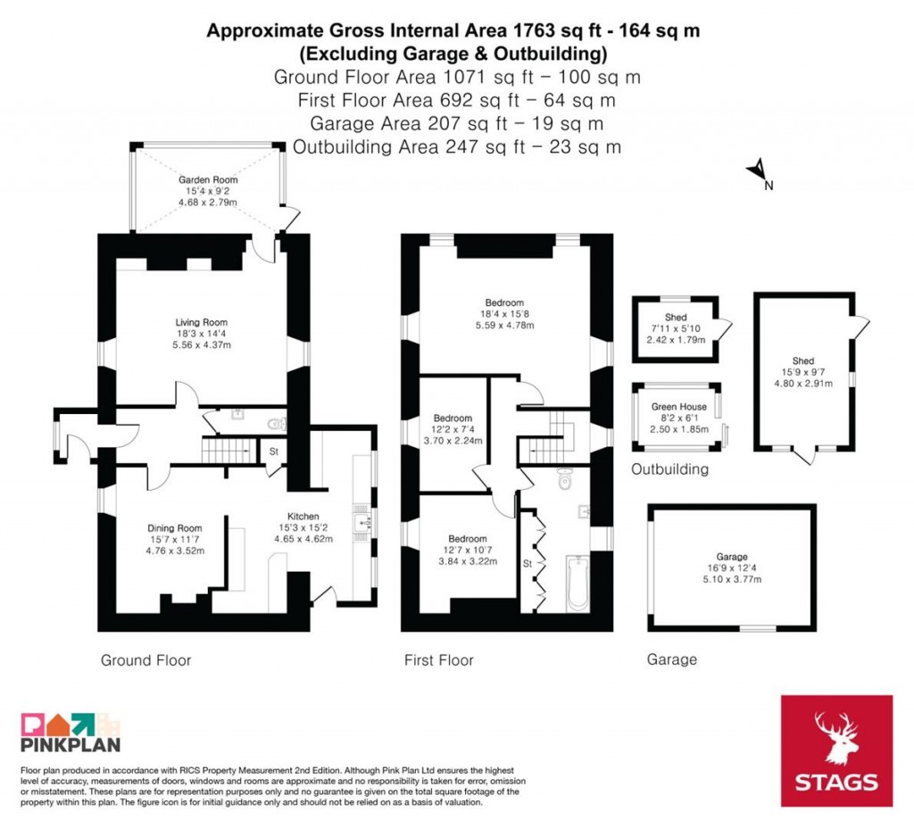 Floorplans For Ruan Minor, Helston