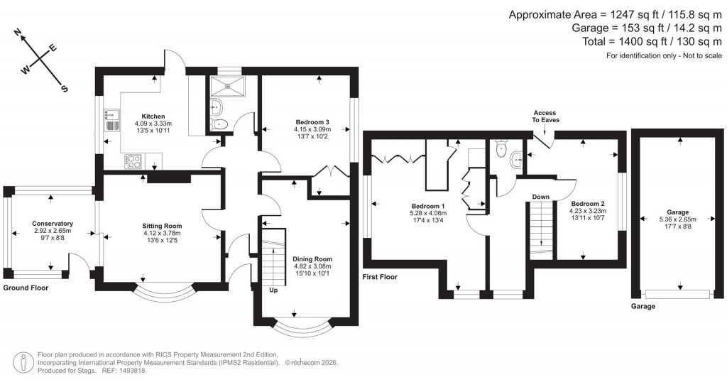 Floorplans For West Challacombe Lane, Combe Martin, Ilfracombe