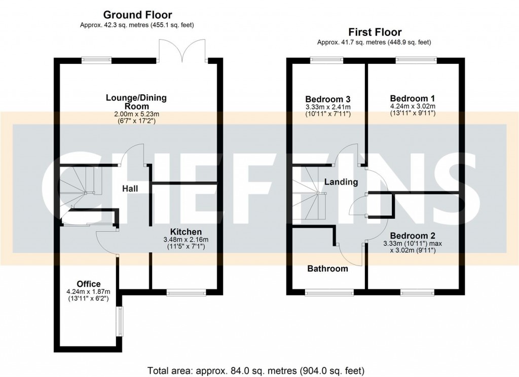 Floorplans For Ashlea Close, Haverhill