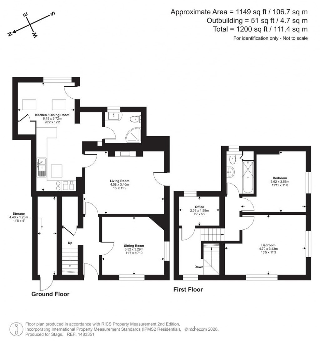 Floorplans For Ashill, Cullompton