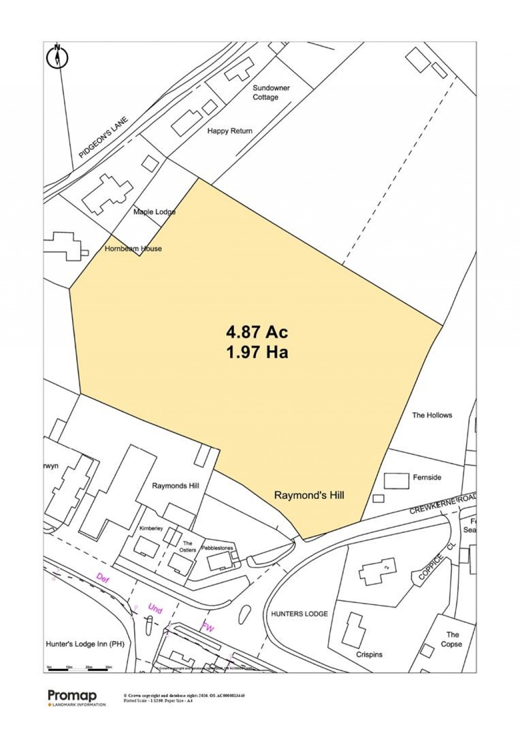 Floorplans For Raymonds Hill, Axminster