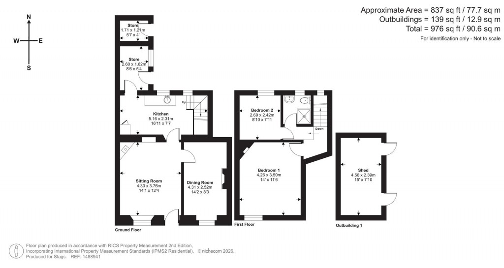 Floorplans For Westleigh, Bideford