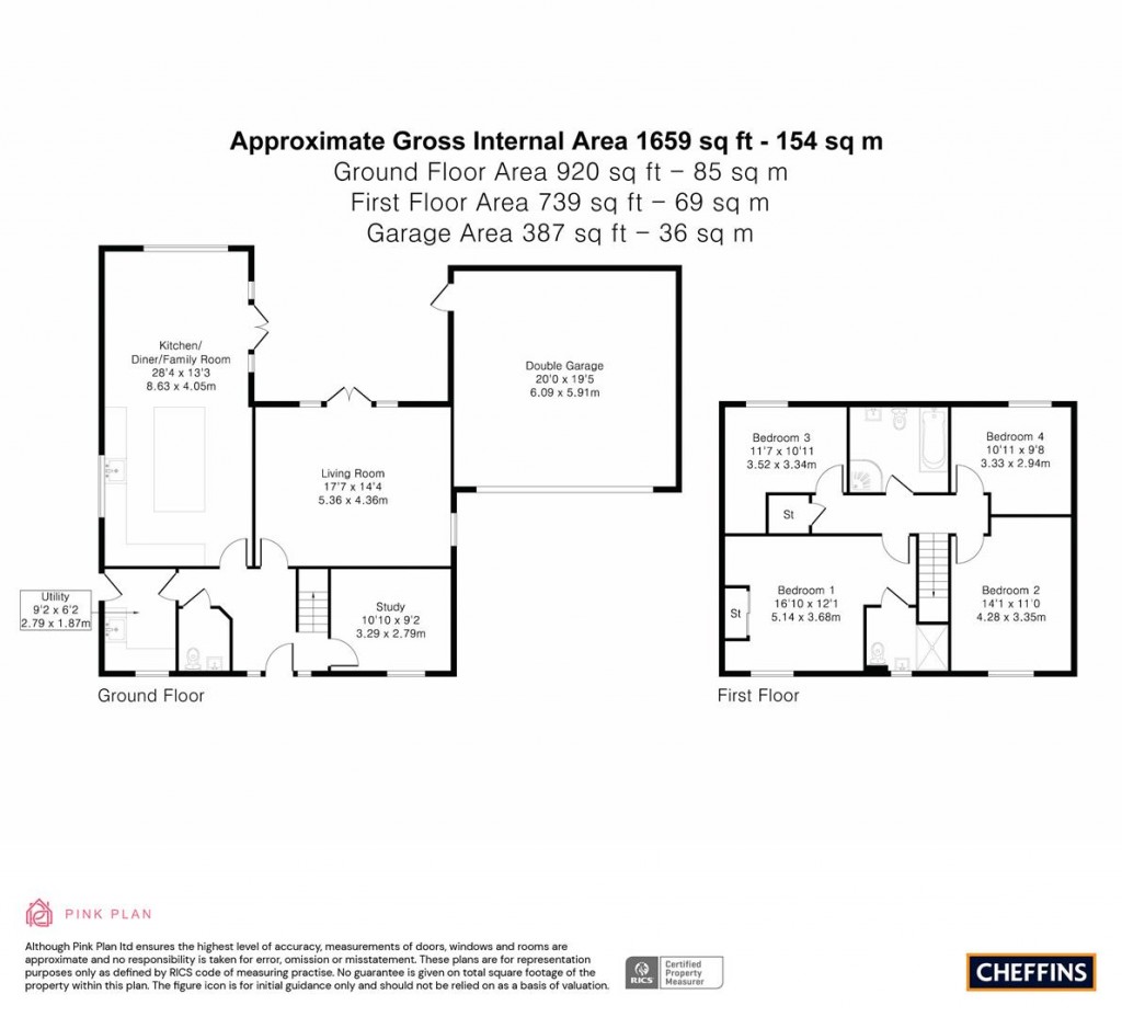 Floorplans For Fordham Road, Isleham