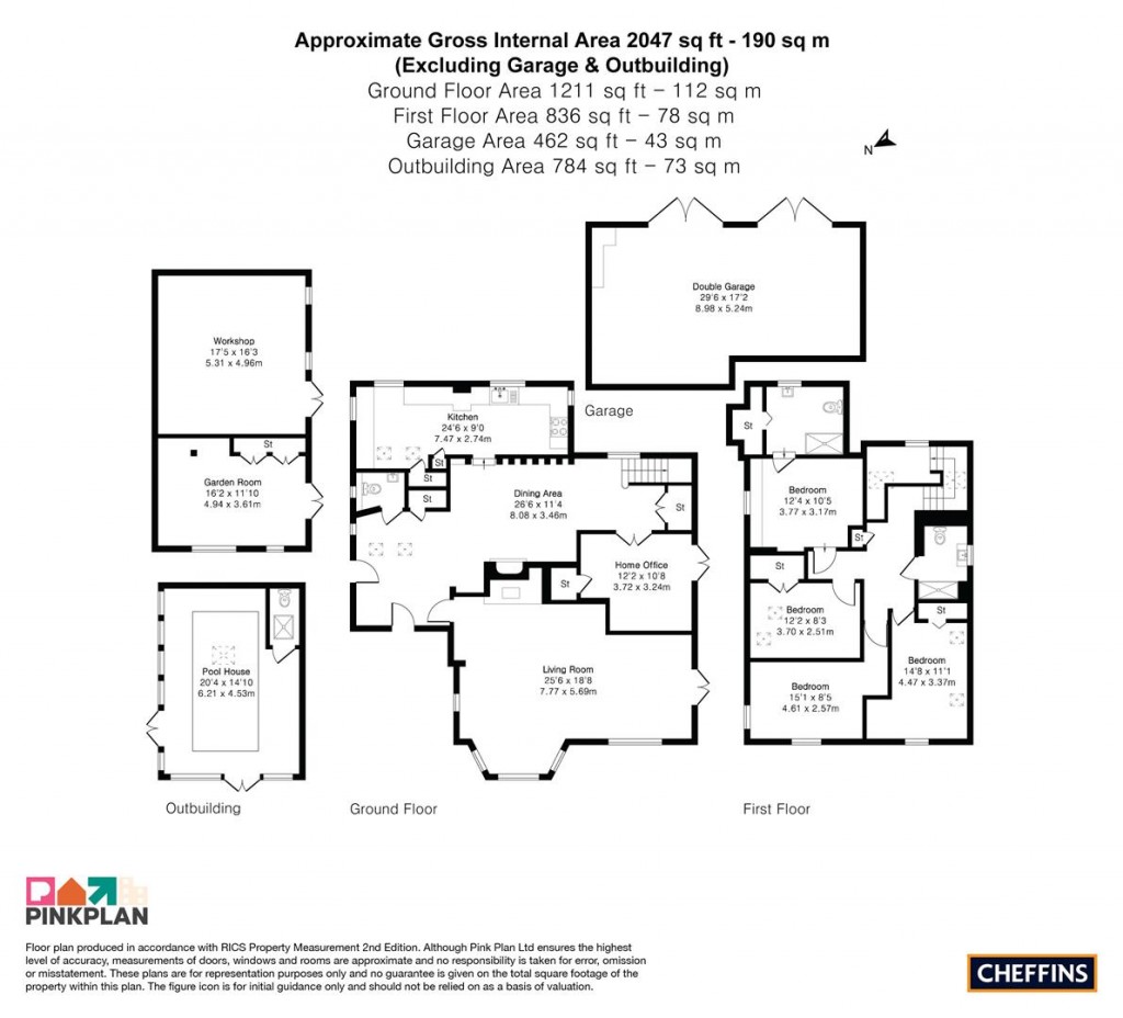 Floorplans For Church End, Arrington