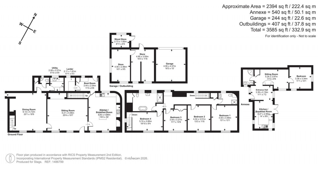 Floorplans For Ashill, Cullompton
