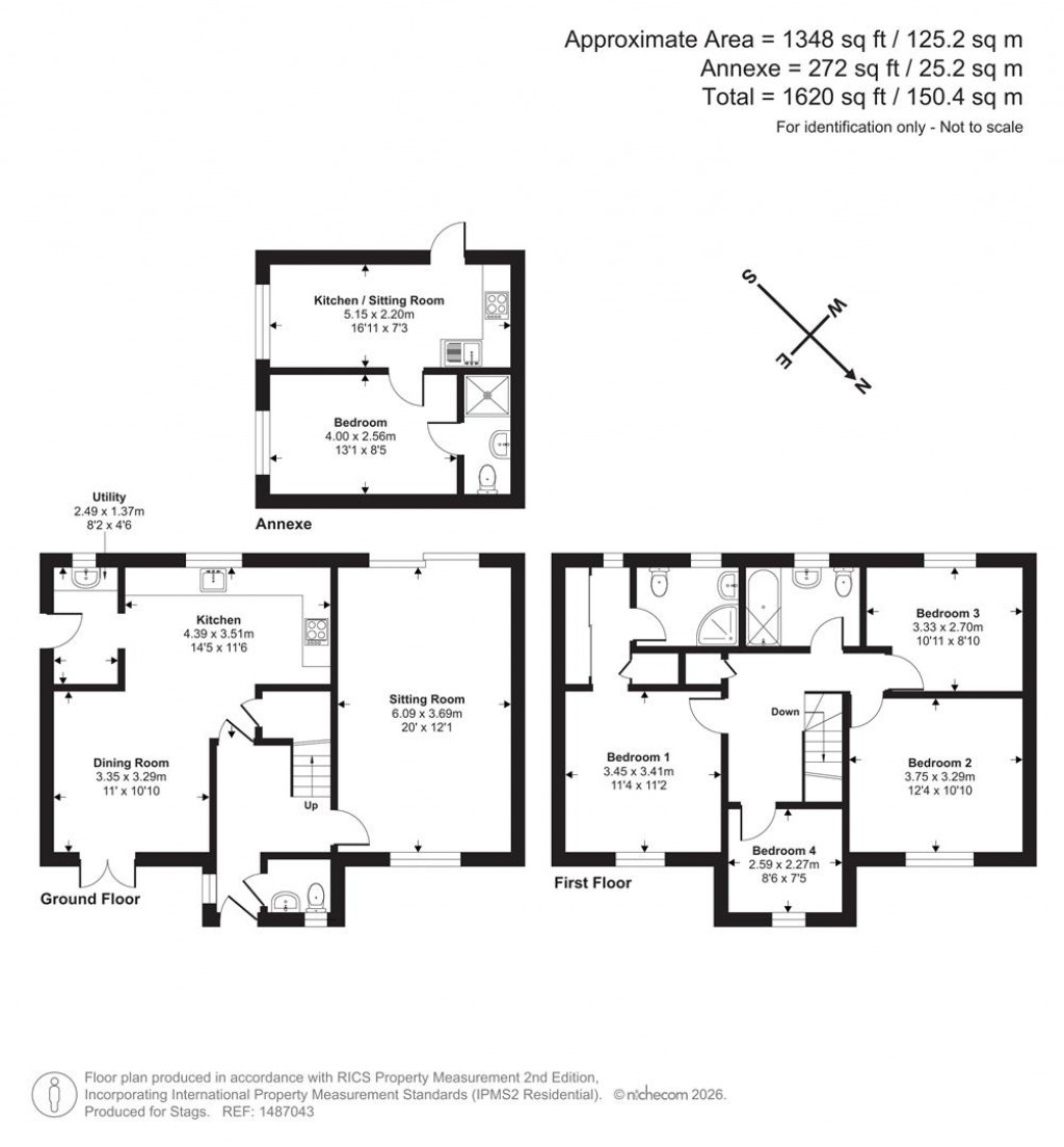 Floorplans For The Beeches, Beaminster