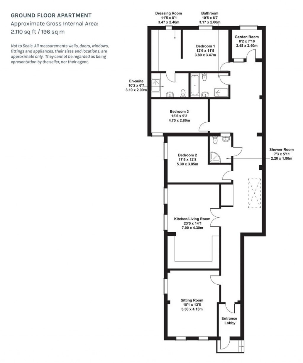 Floorplans For Cowes, Isle of Wight