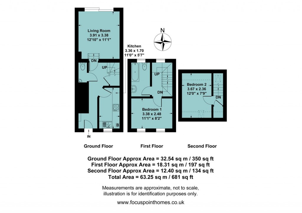 Floorplans For Jervis Terrace, St Johns Road, Banbury