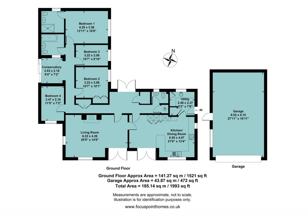 Floorplans For Holland Rise, Kings Sutton - no upward chain